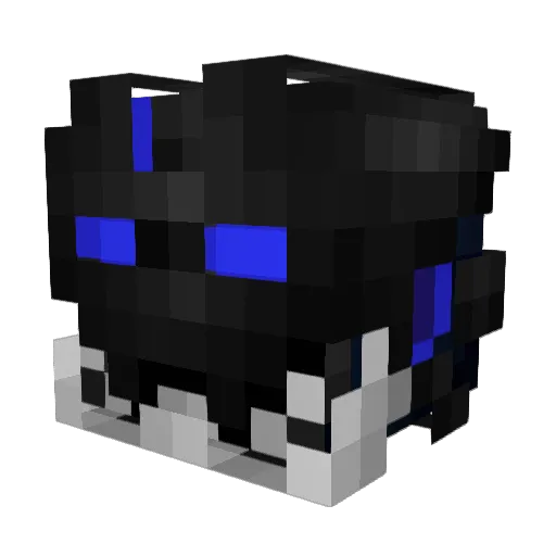 Tydys Minecraft avatar head, 3D render