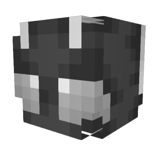 Tygee5319 Minecraft avatar head, 3D render