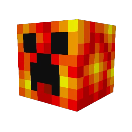 TygenKay Minecraft avatar head, 3D render