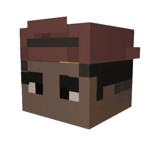 TygertheKiller Minecraft avatar head, 3D render