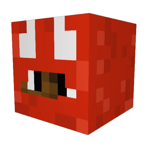 Tyggi_20 Minecraft avatar head, 3D render