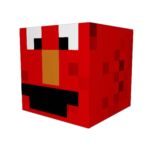 Tygo133 Minecraft avatar head, 3D render