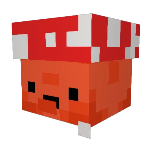 TyingDuck Minecraft avatar head, 3D render