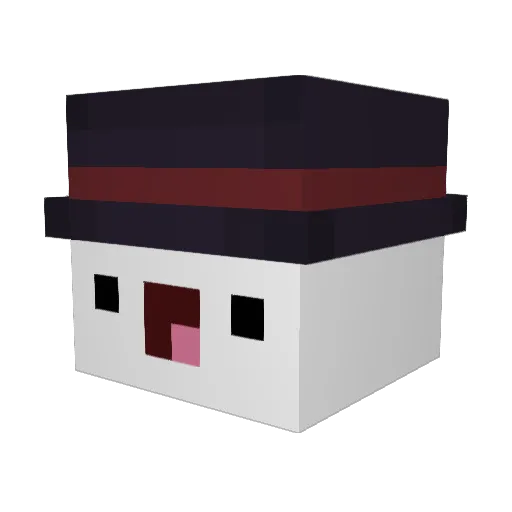 TykkeTimmy67 Minecraft avatar head, 3D render