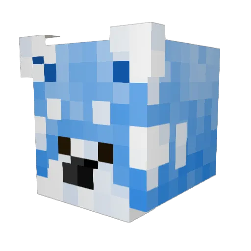 Tyl_Panda Minecraft avatar head, 3D render