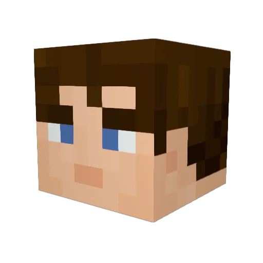 TyladTheNerd Minecraft avatar head, 3D render