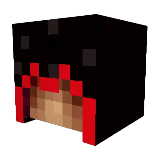 Tylanol86 Minecraft avatar head, 3D render