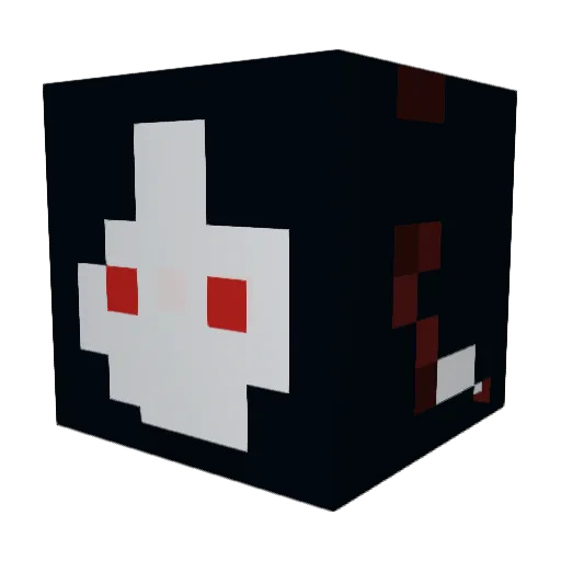 Tylenius Minecraft avatar head, 3D render