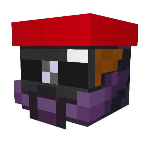 TylerAlvarado Minecraft avatar head, 3D render