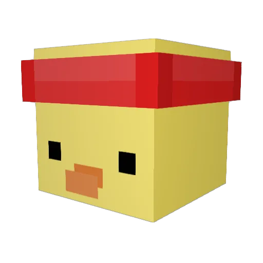 TylerChuFromSP Minecraft avatar head, 3D render
