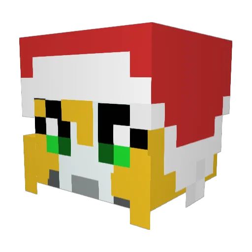 TylerGame1224 Minecraft avatar head, 3D render