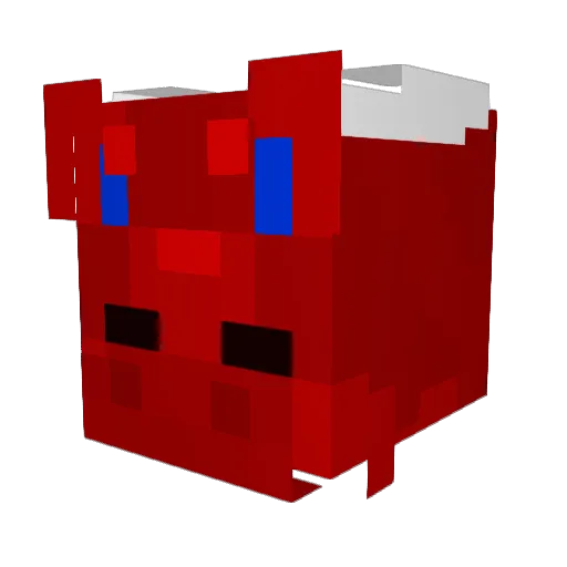 TylerTheDragon99 Minecraft avatar head, 3D render