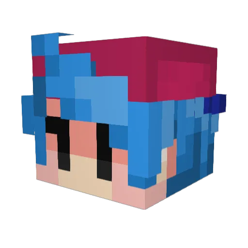 TylerTheGamer28 Minecraft avatar head, 3D render