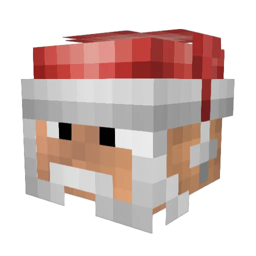 TylerTheGreat Minecraft avatar head, 3D render