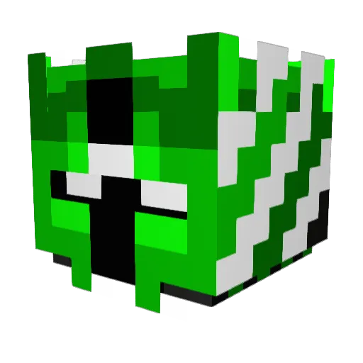 TylerWolf8 Minecraft avatar head, 3D render