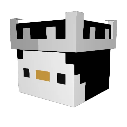 TylerXD13 Minecraft avatar head, 3D render