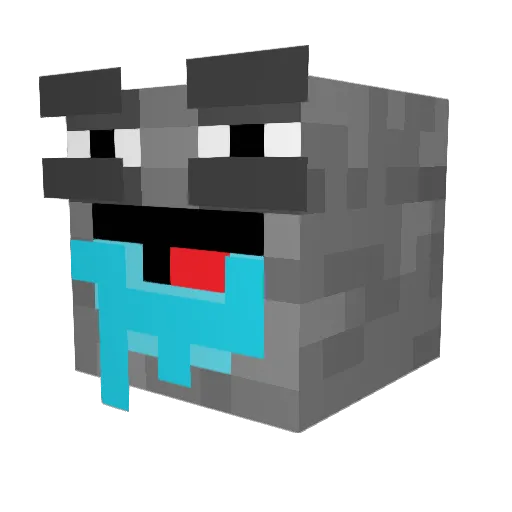 Tyler_43 Minecraft avatar head, 3D render
