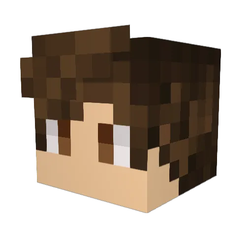 Tyler_Chase_98 Minecraft avatar head, 3D render