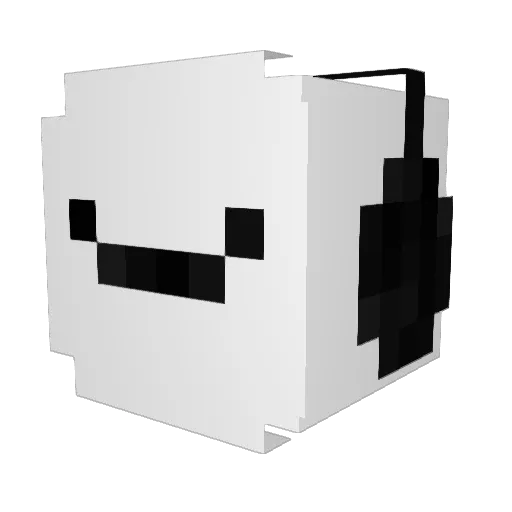 Tyler_Grote Minecraft avatar head, 3D render