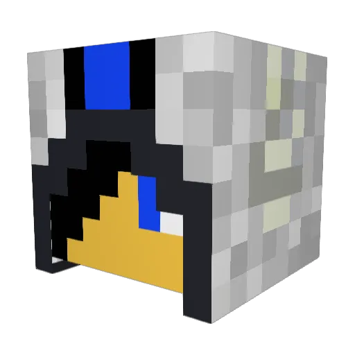Tyler_Nyge Minecraft avatar head, 3D render