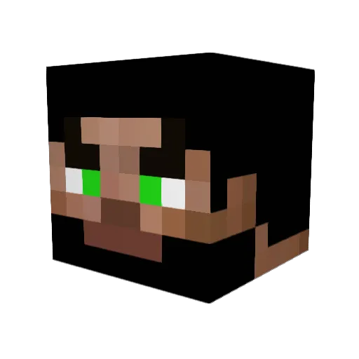 Tyler_TheCrafter Minecraft avatar head, 3D render