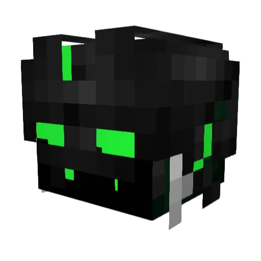 TylersTaco Minecraft avatar head, 3D render