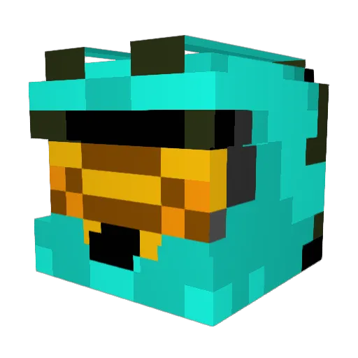 TylooDy Minecraft avatar head, 3D render