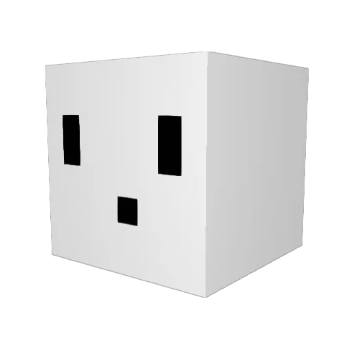 Tymon_202 Minecraft avatar head, 3D render
