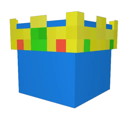 Tynirone23 Minecraft avatar head, 3D render