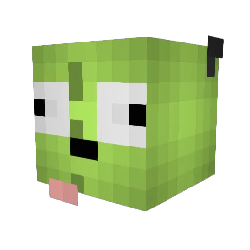 Tynrael Minecraft avatar head, 3D render