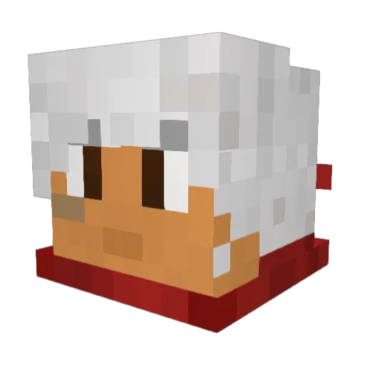 Typhon42 Minecraft avatar head, 3D render