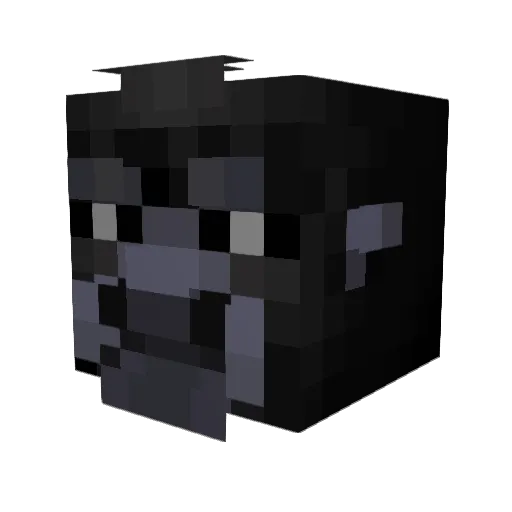 TyphoonM2 Minecraft avatar head, 3D render