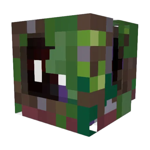 Tyr0612 Minecraft avatar head, 3D render