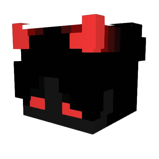 TyraGod Minecraft avatar head, 3D render