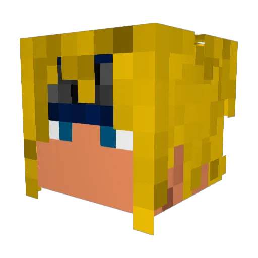 Tyramor Minecraft avatar head, 3D render