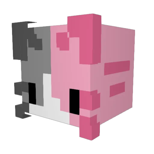 Tyrant_OwO Minecraft avatar head, 3D render