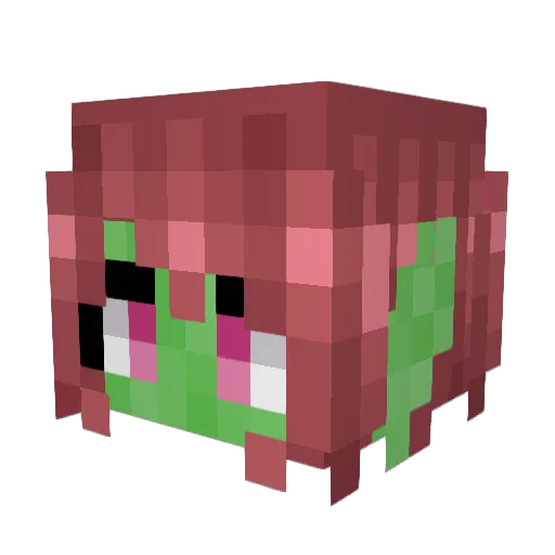Tyrant__Queen Minecraft avatar head, 3D render