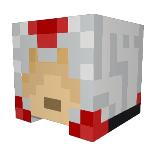 TyrantgauzeALT Minecraft avatar head, 3D render