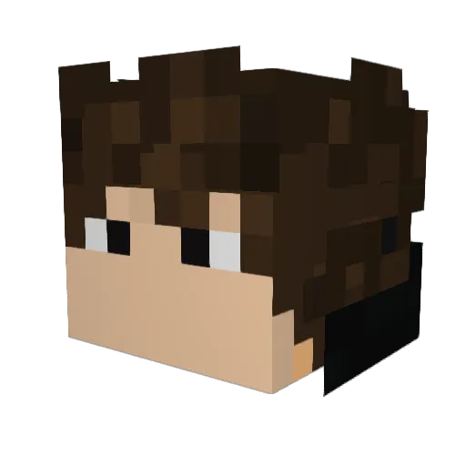 Tyrone2011 Minecraft avatar head, 3D render