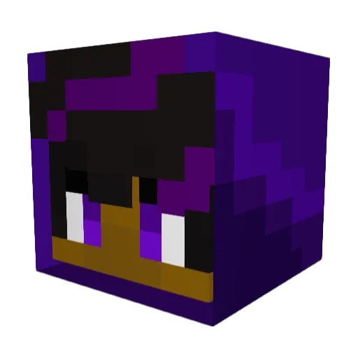 Tyrone4922 Minecraft avatar head, 3D render