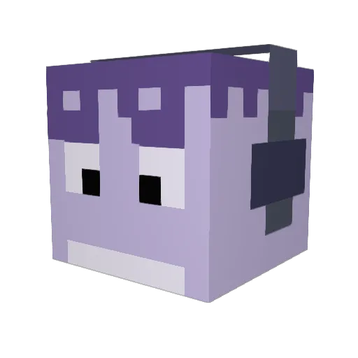 Tyrone858 Minecraft avatar head, 3D render