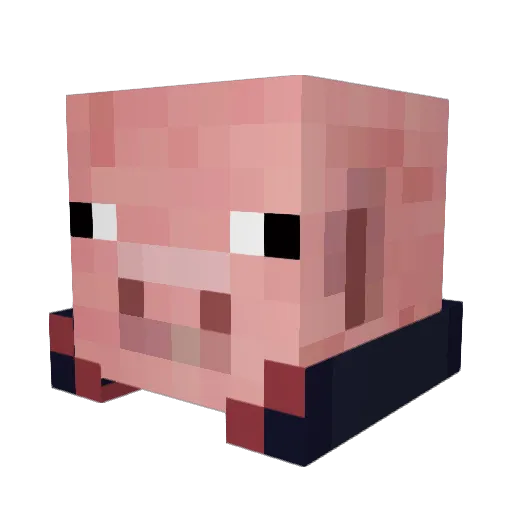 Tyrone_Bigguem Minecraft avatar head, 3D render