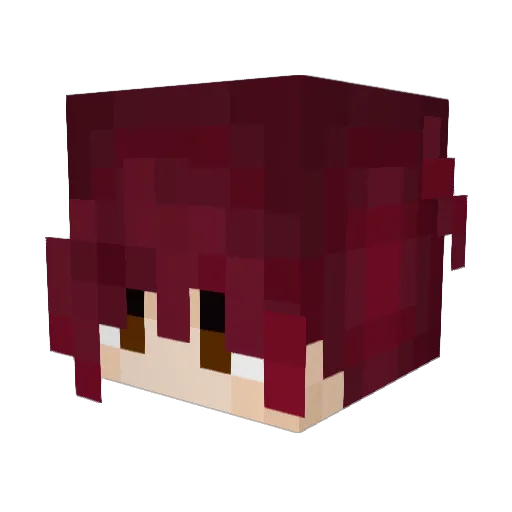 Tysal Minecraft avatar head, 3D render