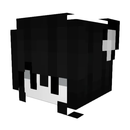 TysonWhite Minecraft avatar head, 3D render