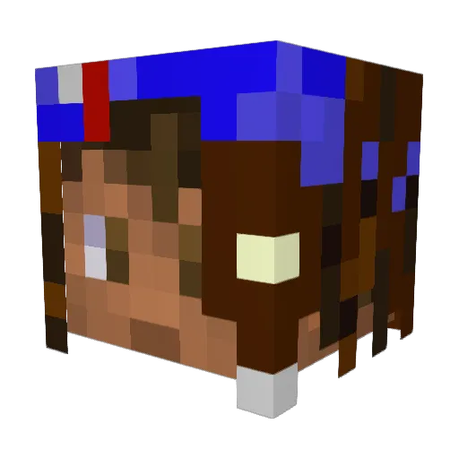 Tyson_ot_NW Minecraft avatar head, 3D render