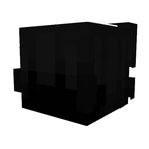 Tyst_TsT Minecraft avatar head, 3D render