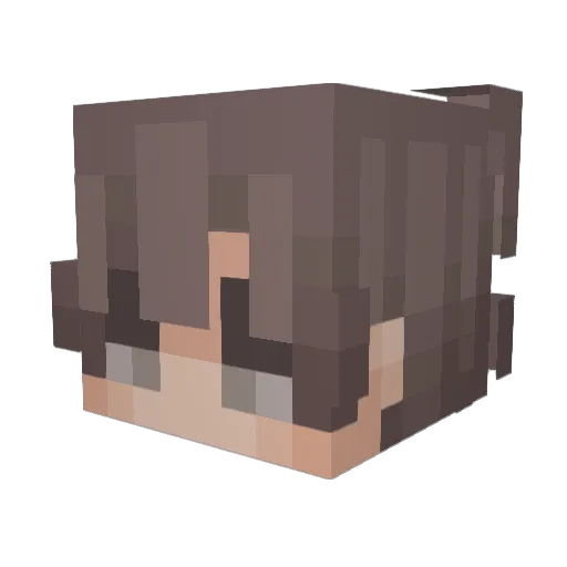 Tystis_ Minecraft avatar head, 3D render