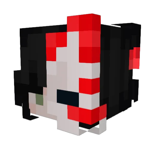 Tytanic3715 Minecraft avatar head, 3D render
