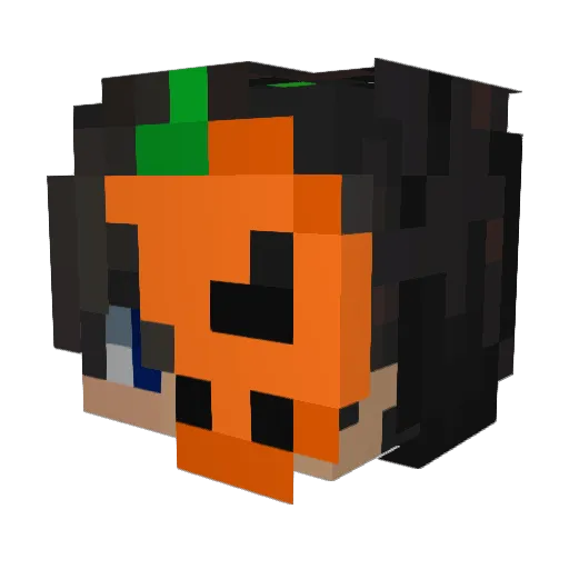 Tytek98 Minecraft avatar head, 3D render
