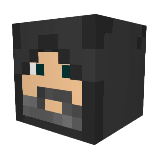 Tytho_ Minecraft avatar head, 3D render
